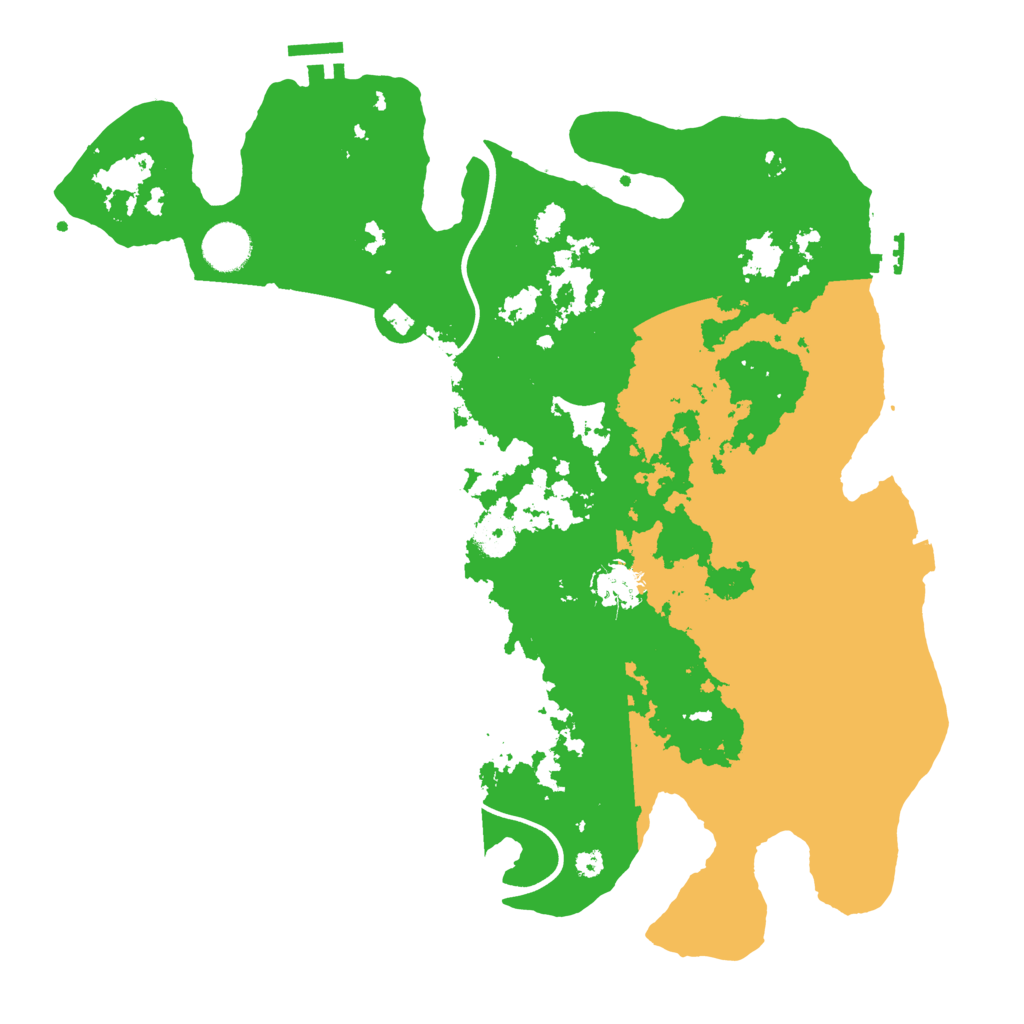 Biome Rust Map: Procedural Map, Size: 3750, Seed: 6284169