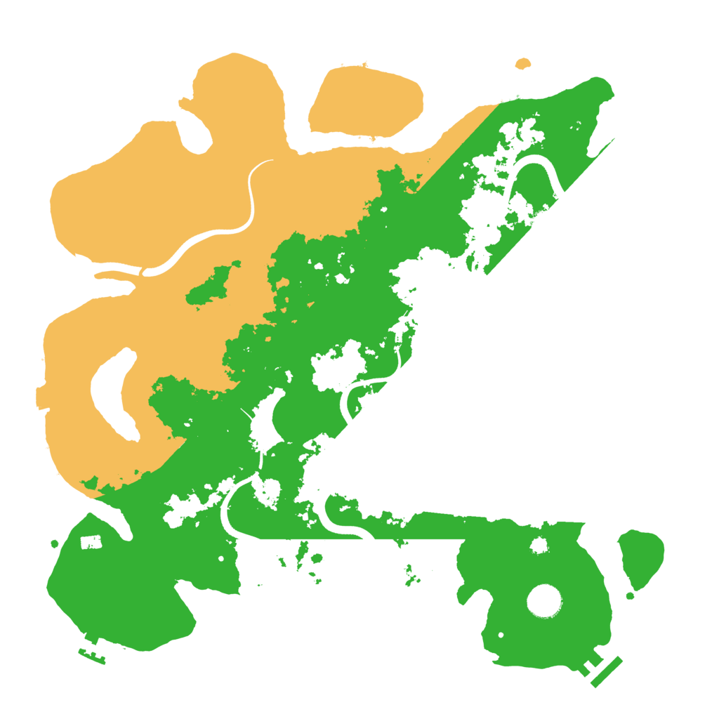 Biome Rust Map: Procedural Map, Size: 3750, Seed: 2083291432