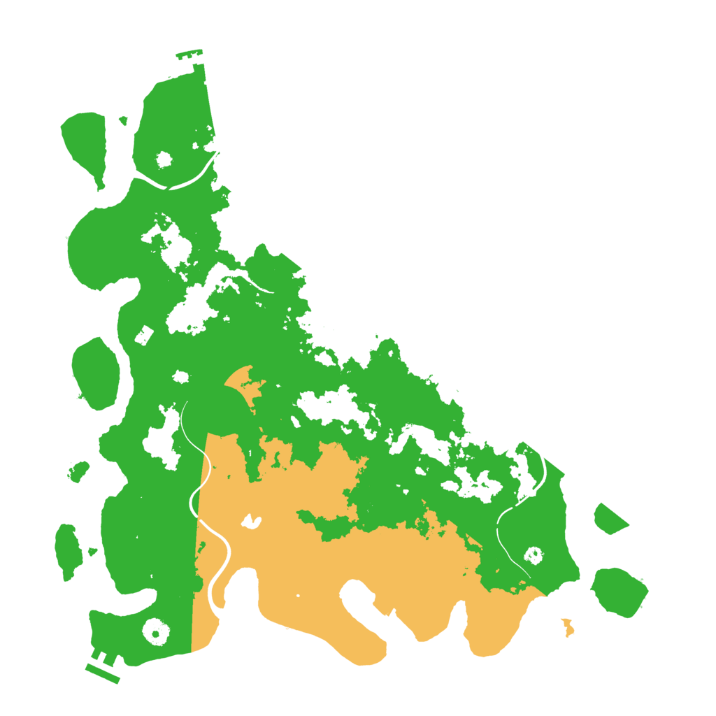 Biome Rust Map: Procedural Map, Size: 4050, Seed: 978030796