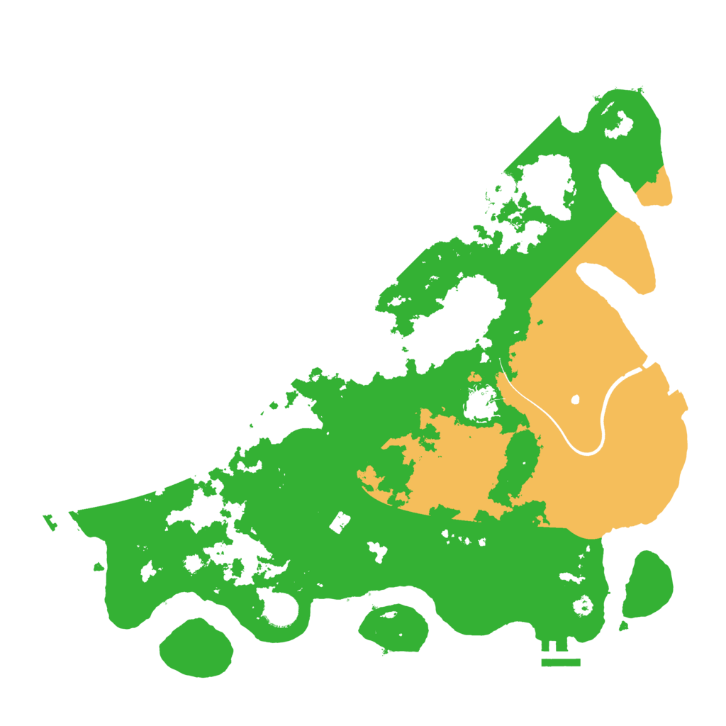 Biome Rust Map: Procedural Map, Size: 3750, Seed: 1121236234