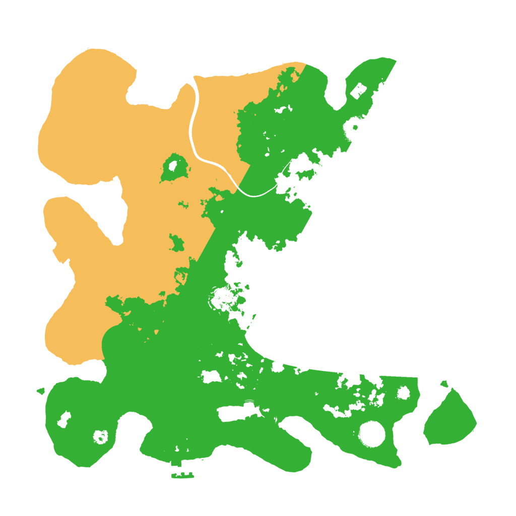 Biome Rust Map: Procedural Map, Size: 3500, Seed: 1272897321