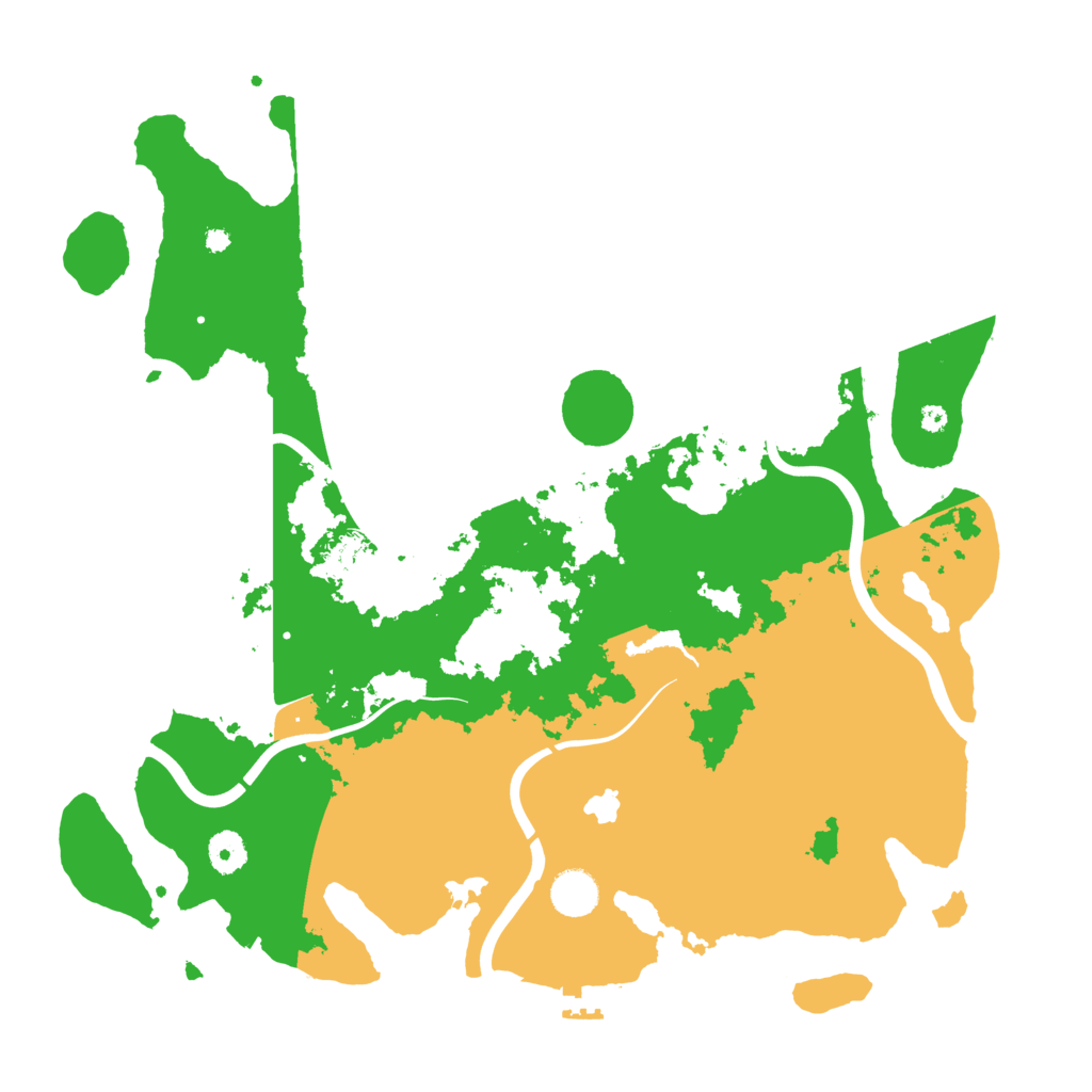 Biome Rust Map: Procedural Map, Size: 4050, Seed: 658391468
