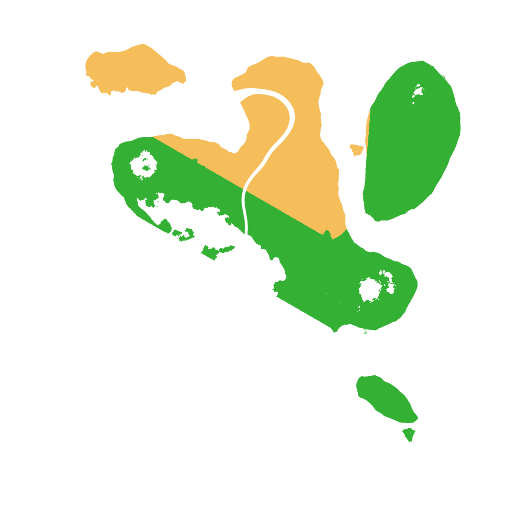 Biome Rust Map: Procedural Map, Size: 2000, Seed: 2125089602