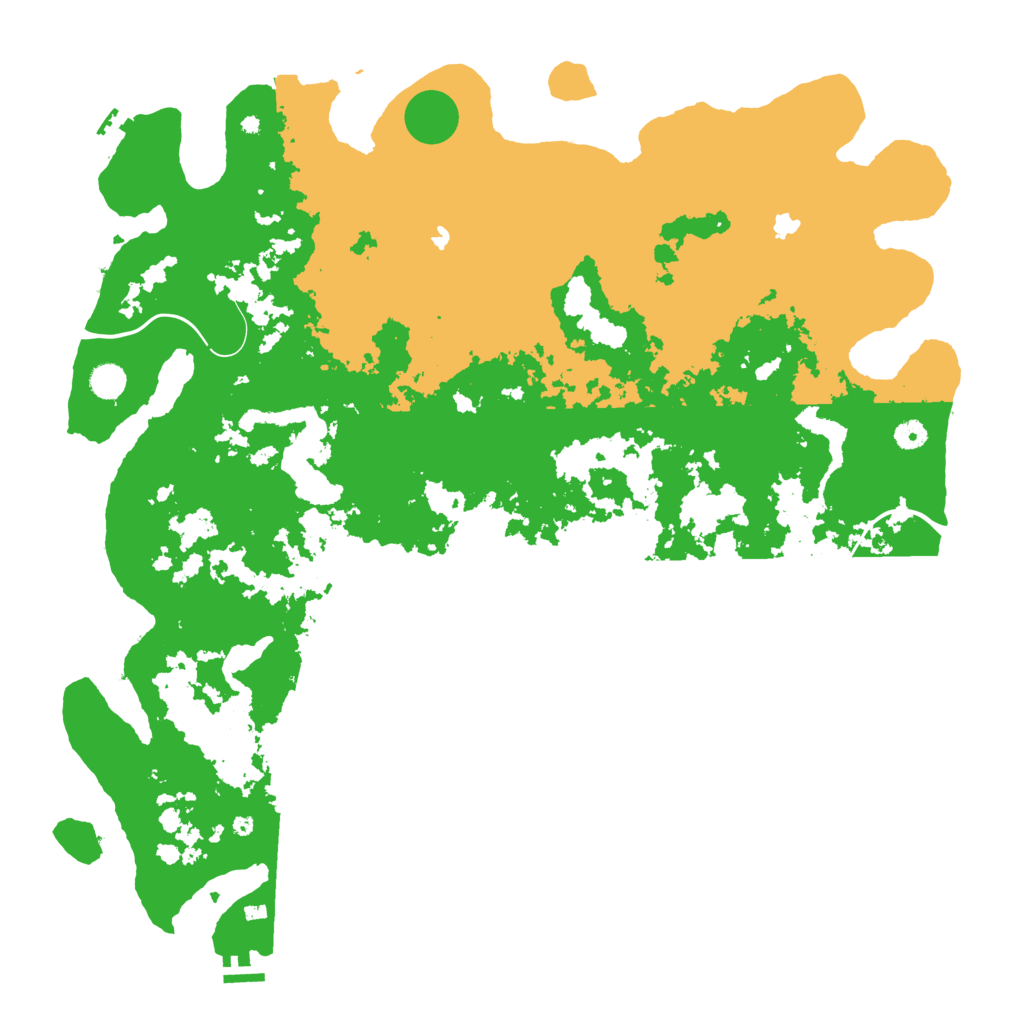 Biome Rust Map: Procedural Map, Size: 5000, Seed: 265311674