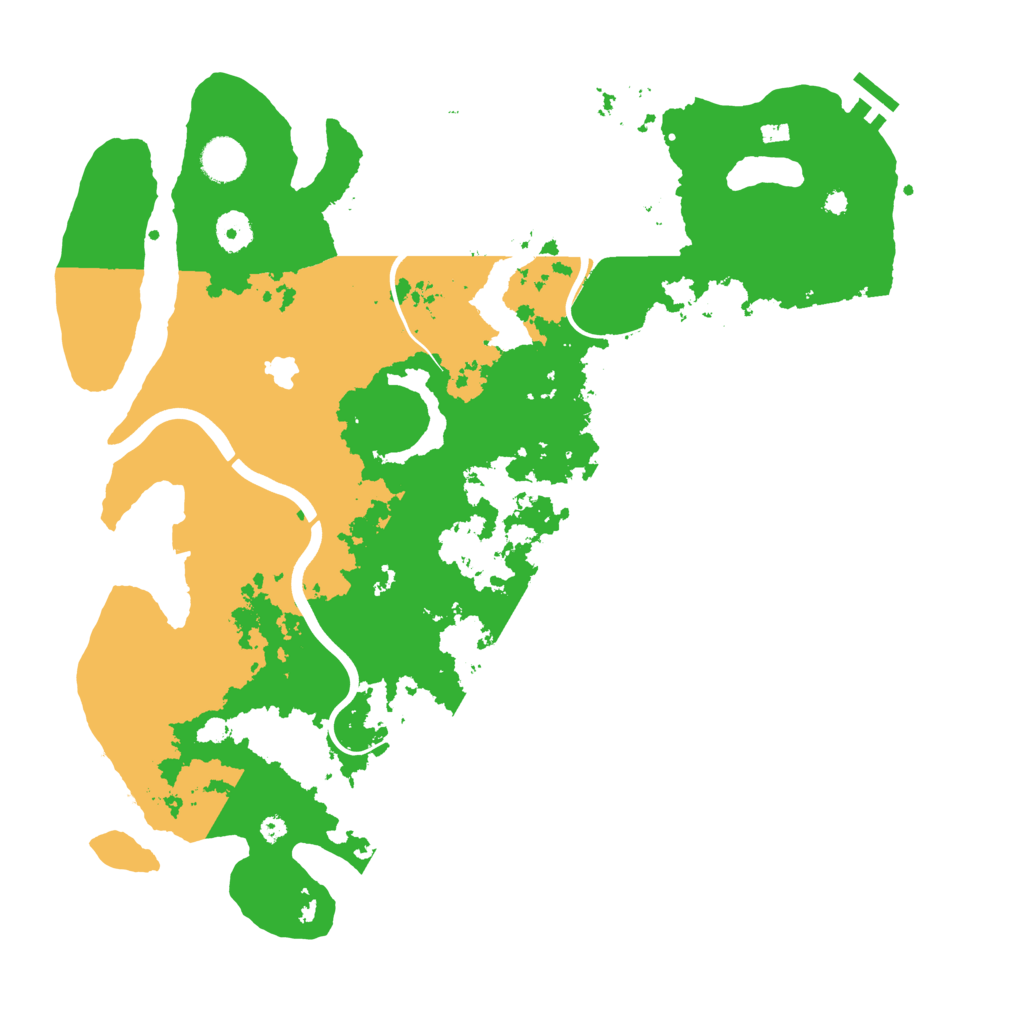 Biome Rust Map: Procedural Map, Size: 4000, Seed: 605415974