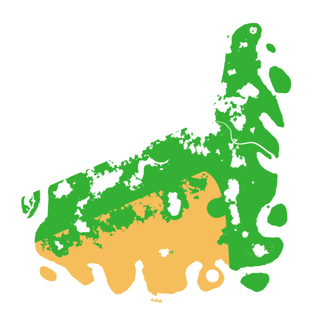 Biome Rust Map: Procedural Map, Size: 4300, Seed: 1109338816