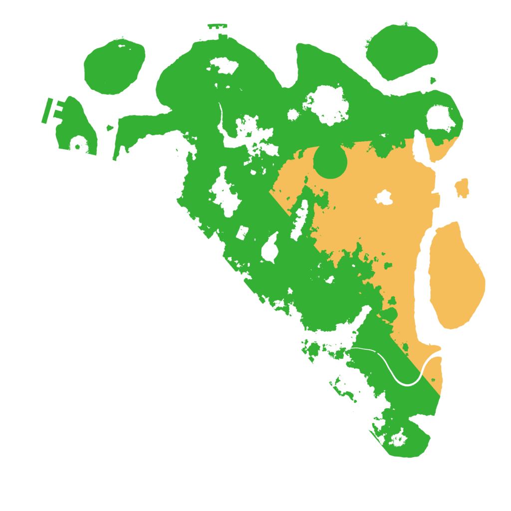 Biome Rust Map: Procedural Map, Size: 4000, Seed: 426396