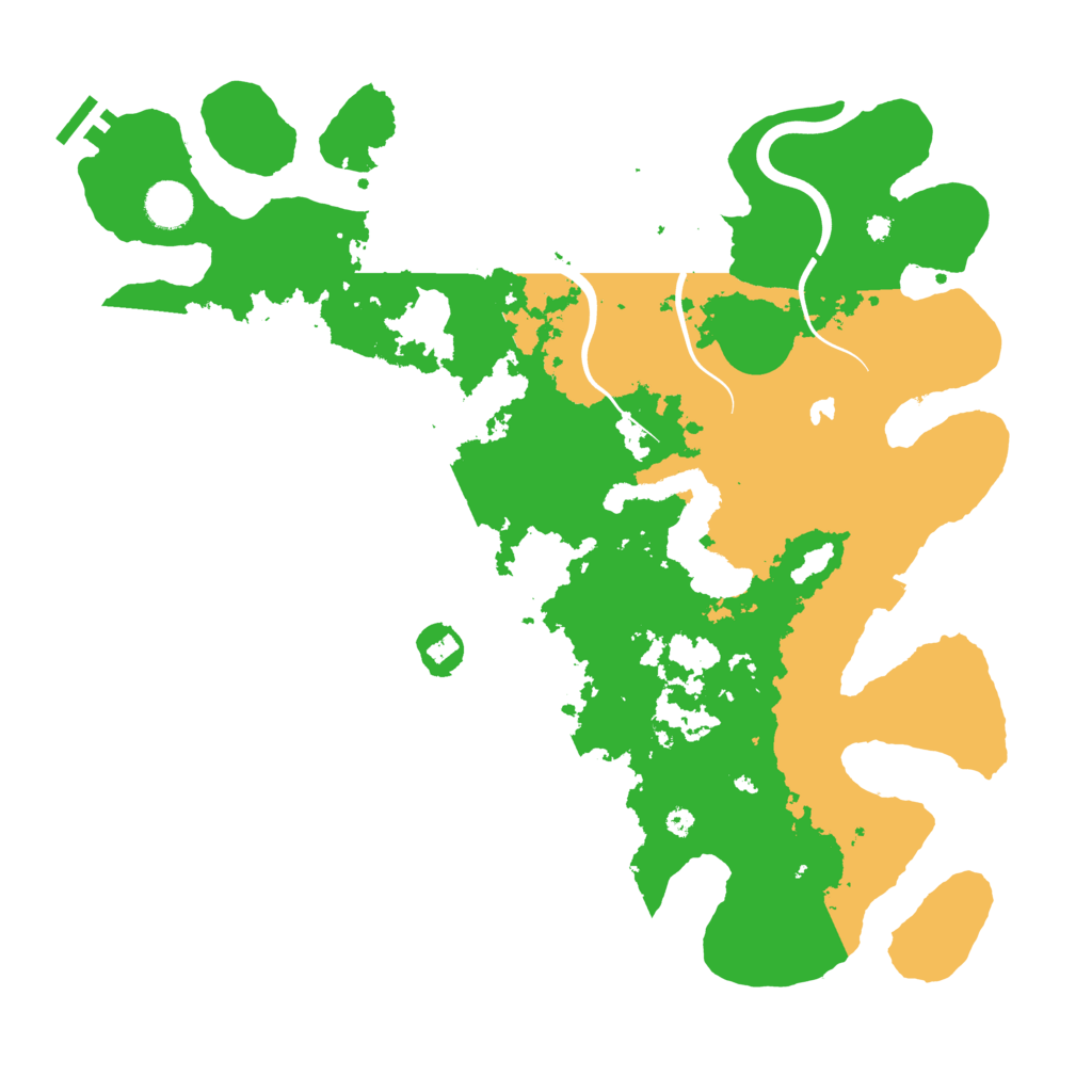 Biome Rust Map: Procedural Map, Size: 4000, Seed: 1942206870