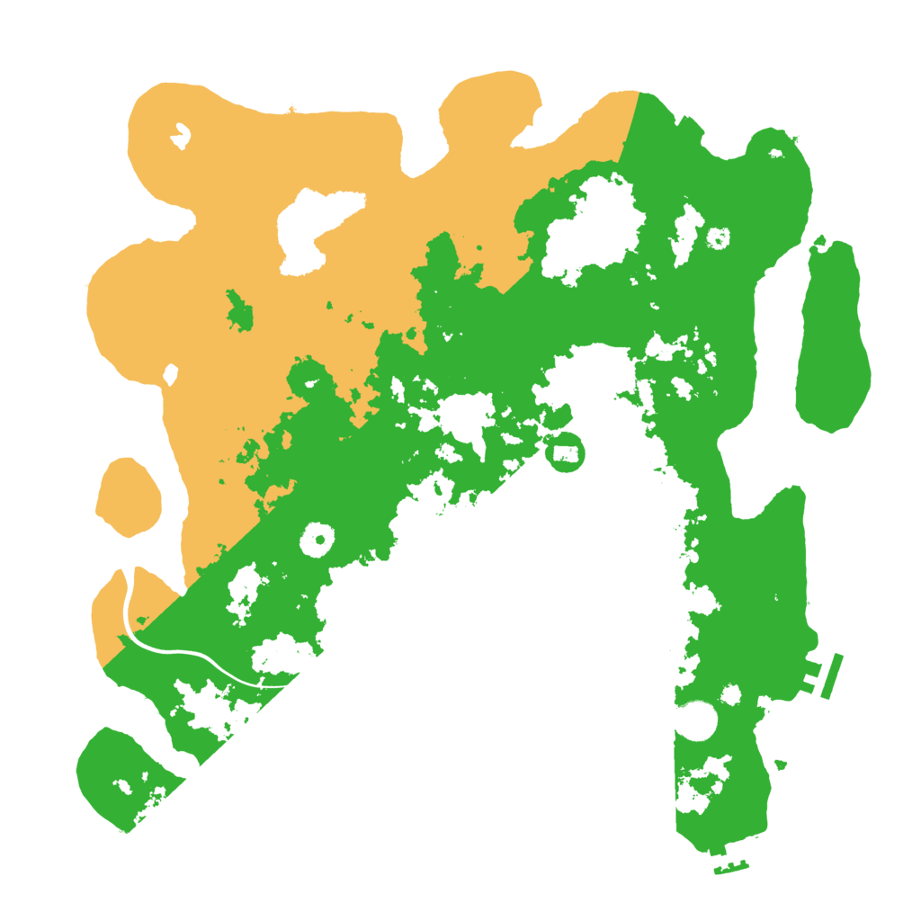 Biome Rust Map: Procedural Map, Size: 4000, Seed: 15654894