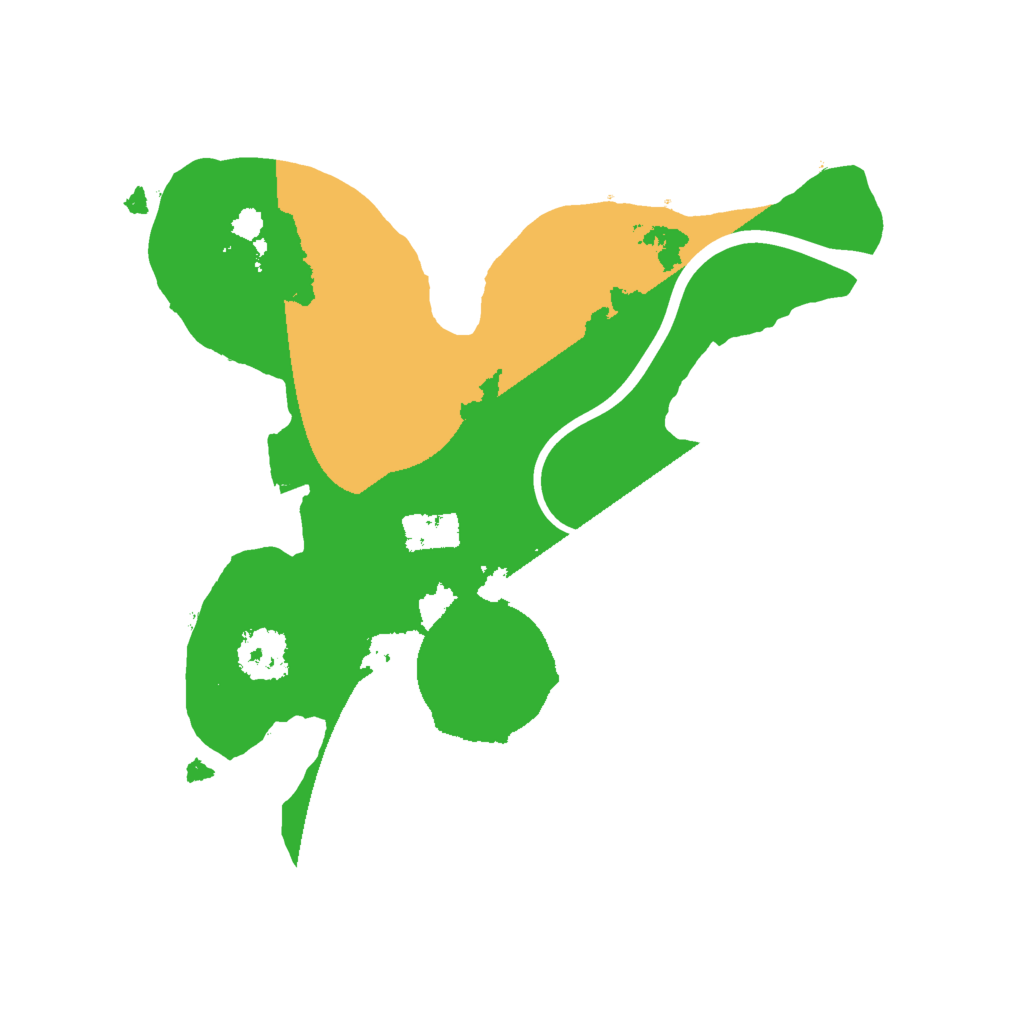 Biome Rust Map: Procedural Map, Size: 2000, Seed: 1770596120