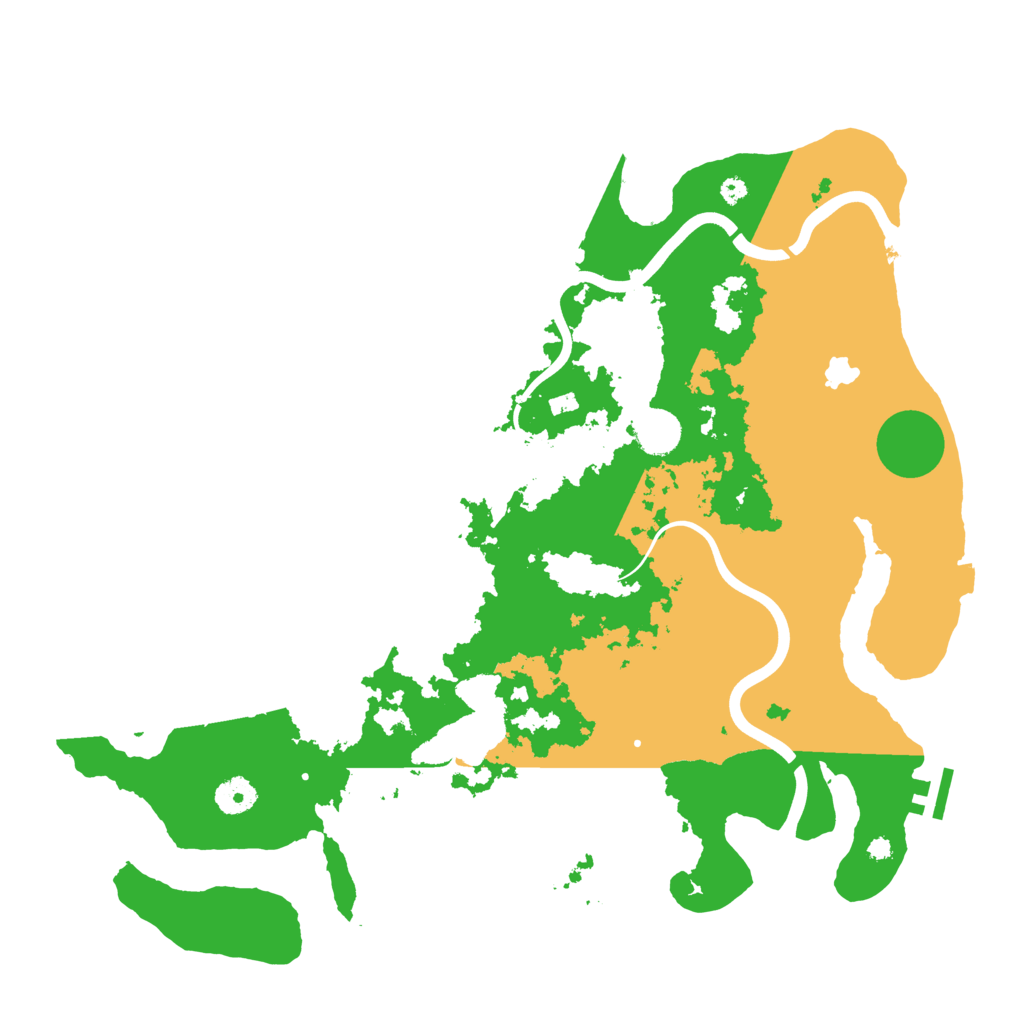 Biome Rust Map: Procedural Map, Size: 4000, Seed: 94506772