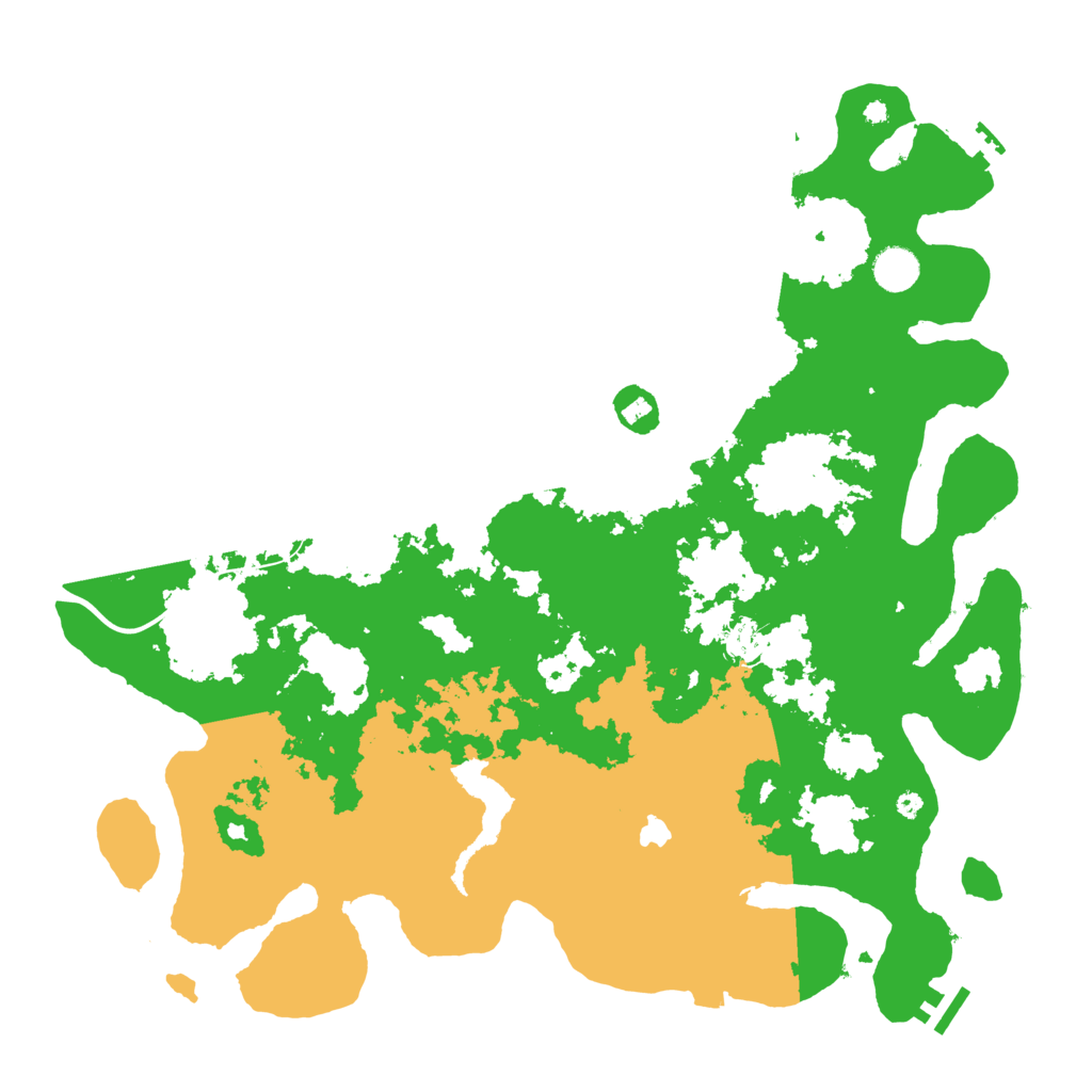 Biome Rust Map: Procedural Map, Size: 4250, Seed: 429143550