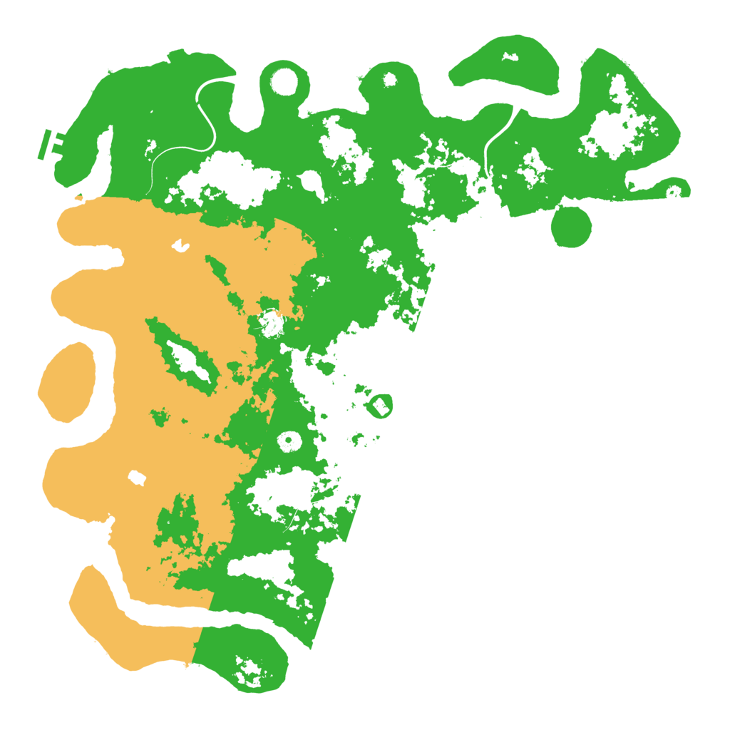 Biome Rust Map: Procedural Map, Size: 4800, Seed: 1152626394