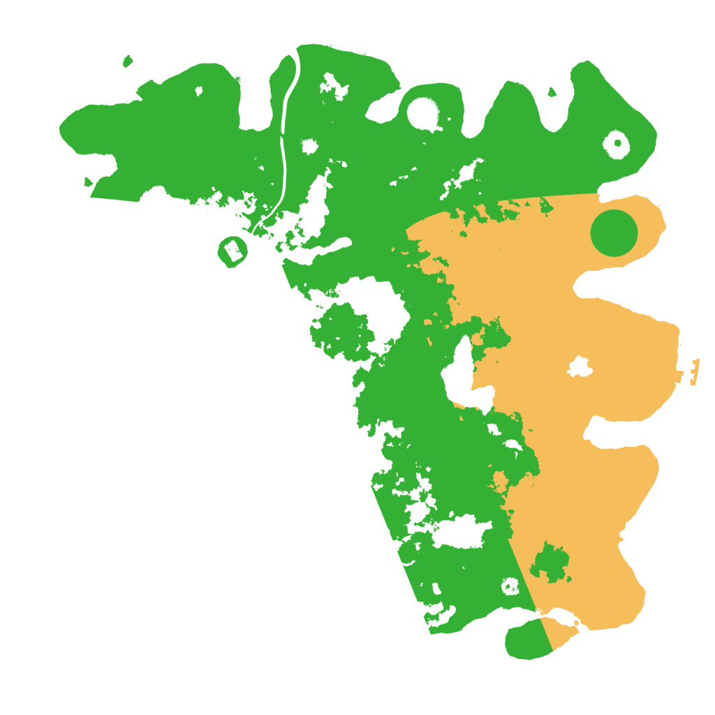 Biome Rust Map: Procedural Map, Size: 4000, Seed: 2008406340