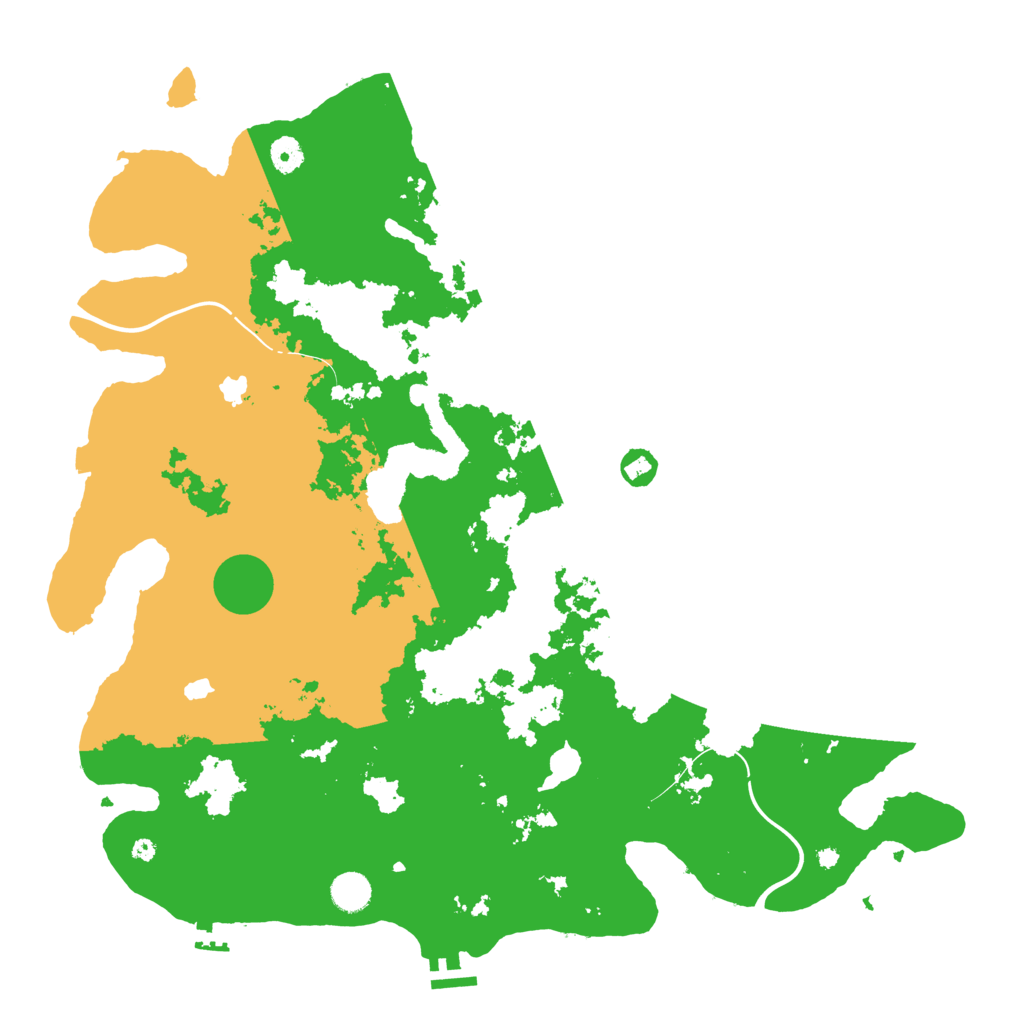 Biome Rust Map: Procedural Map, Size: 4500, Seed: 565060084