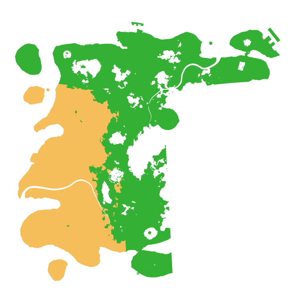 Biome Rust Map: Procedural Map, Size: 3750, Seed: 1965992276