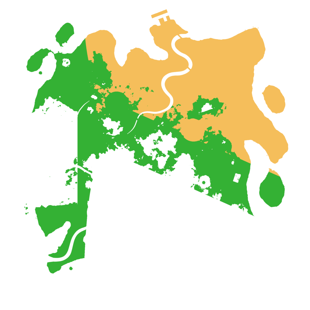 Biome Rust Map: Procedural Map, Size: 3750, Seed: 1579994526