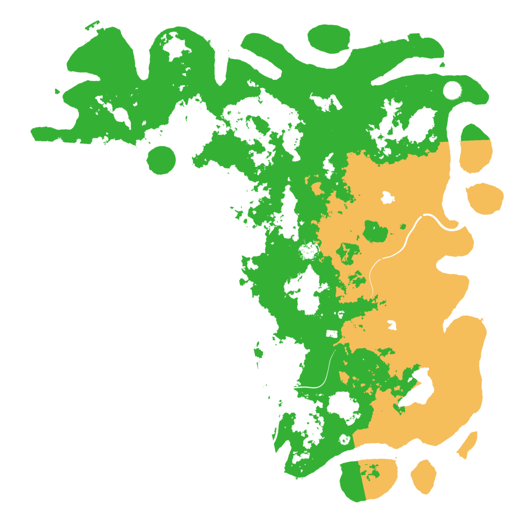 Biome Rust Map: Procedural Map, Size: 5000, Seed: 1971220139