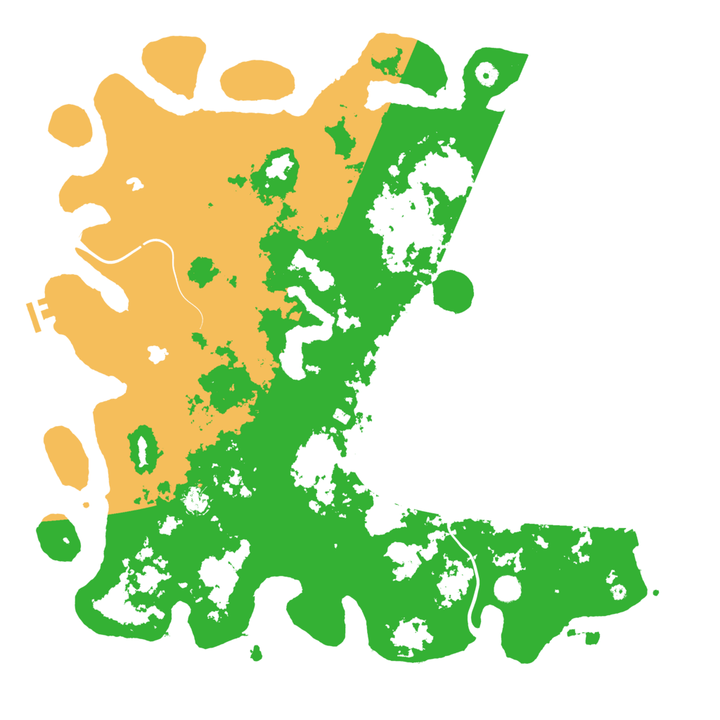 Biome Rust Map: Procedural Map, Size: 4750, Seed: 268856986