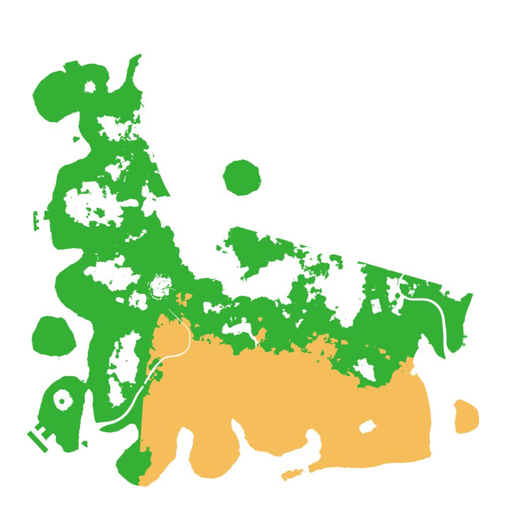 Biome Rust Map: Procedural Map, Size: 4000, Seed: 1581814002