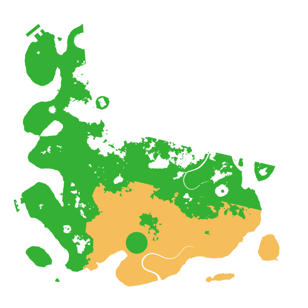 Biome Rust Map: Procedural Map, Size: 3750, Seed: 917923560