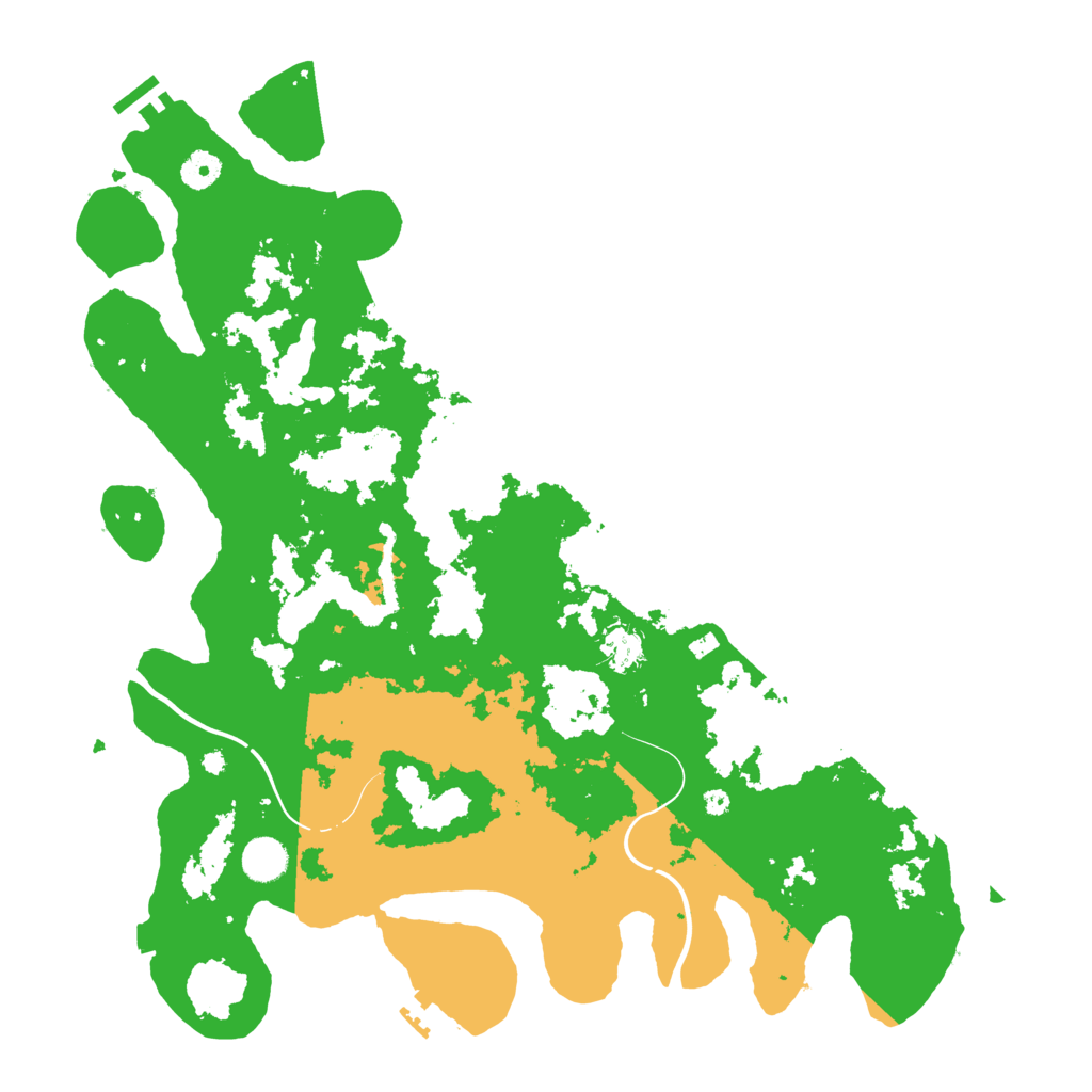 Biome Rust Map: Procedural Map, Size: 4250, Seed: 1319534867