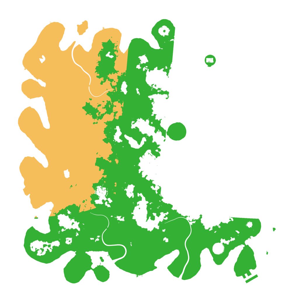 Biome Rust Map: Procedural Map, Size: 4500, Seed: 773347618