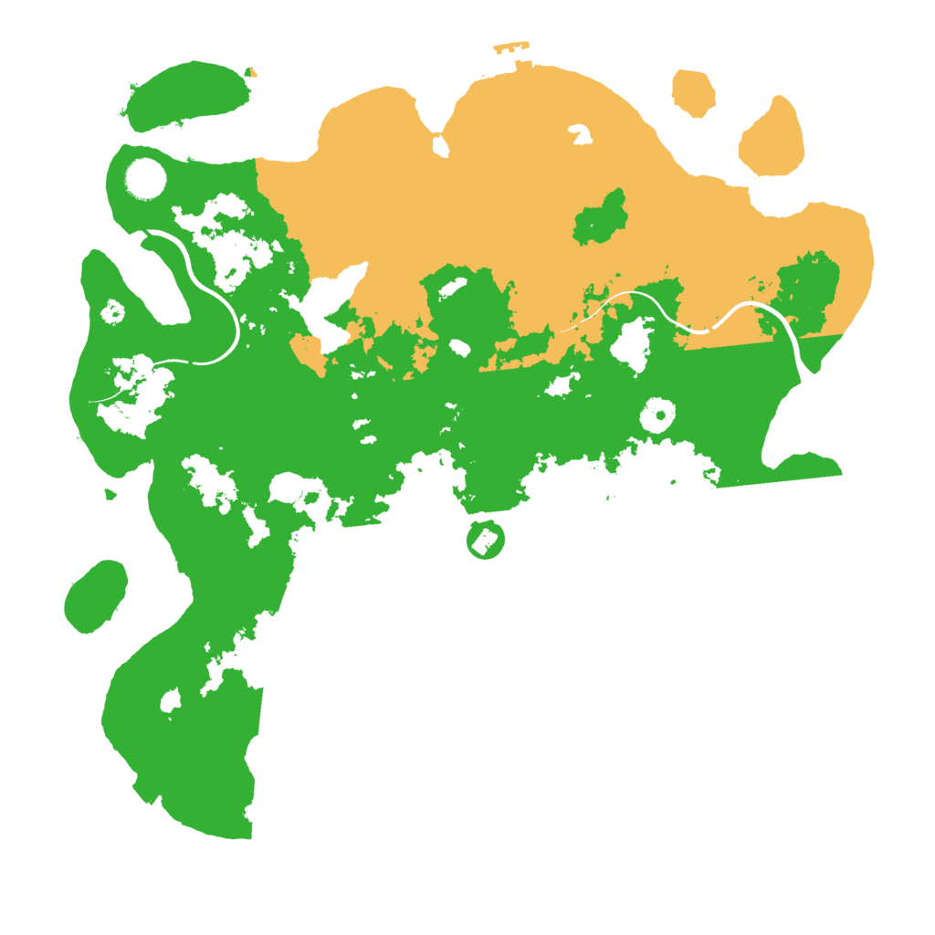 Biome Rust Map: Procedural Map, Size: 4000, Seed: 425452