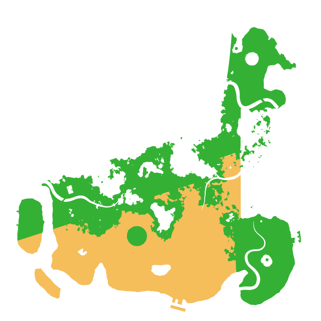 Biome Rust Map: Procedural Map, Size: 4250, Seed: 1712799756