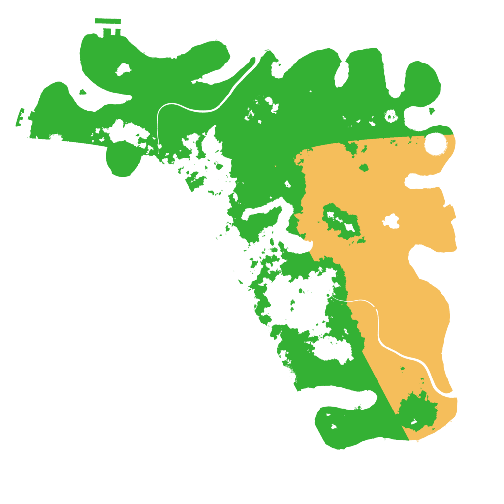 Biome Rust Map: Procedural Map, Size: 4000, Seed: 336644644