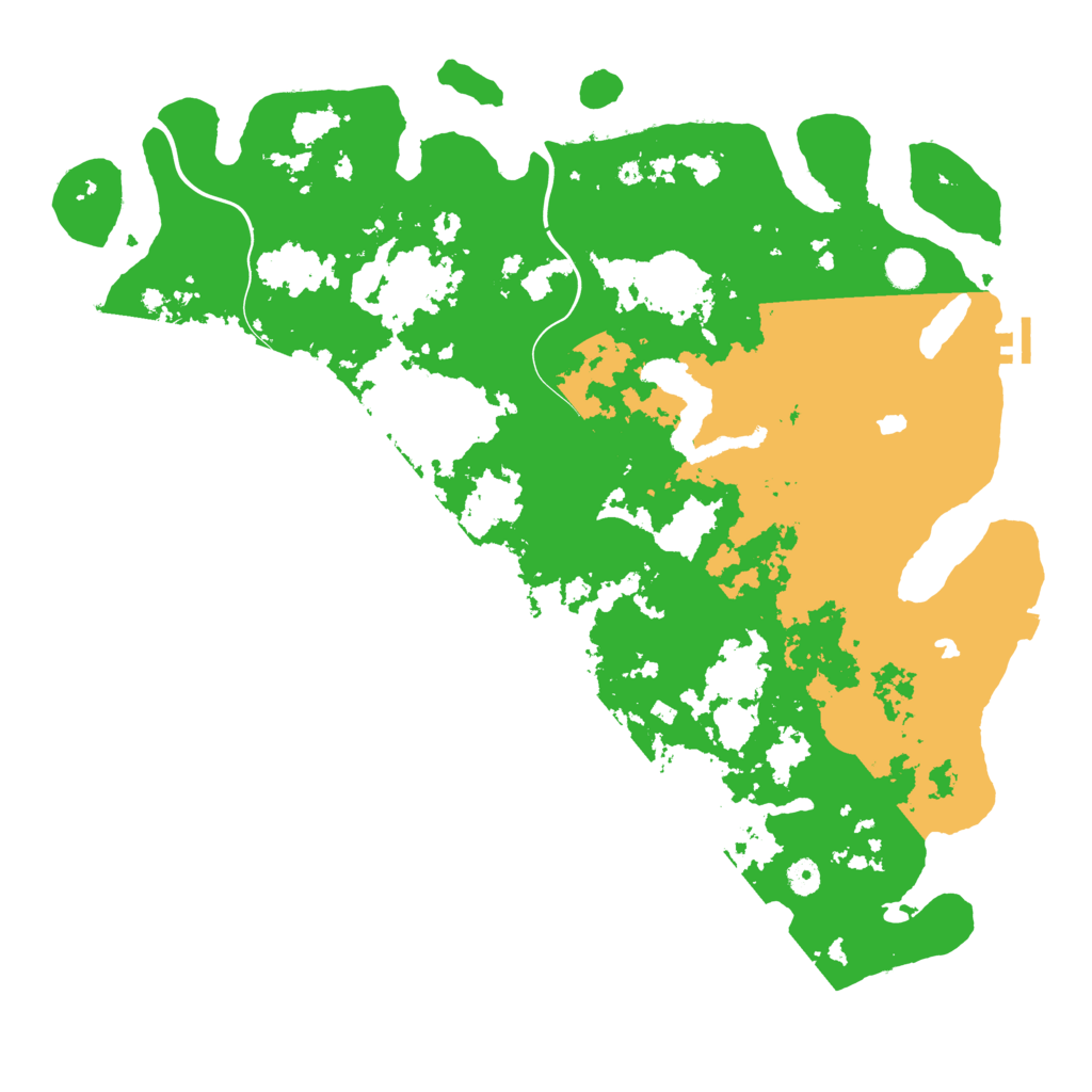 Biome Rust Map: Procedural Map, Size: 4750, Seed: 1814748653