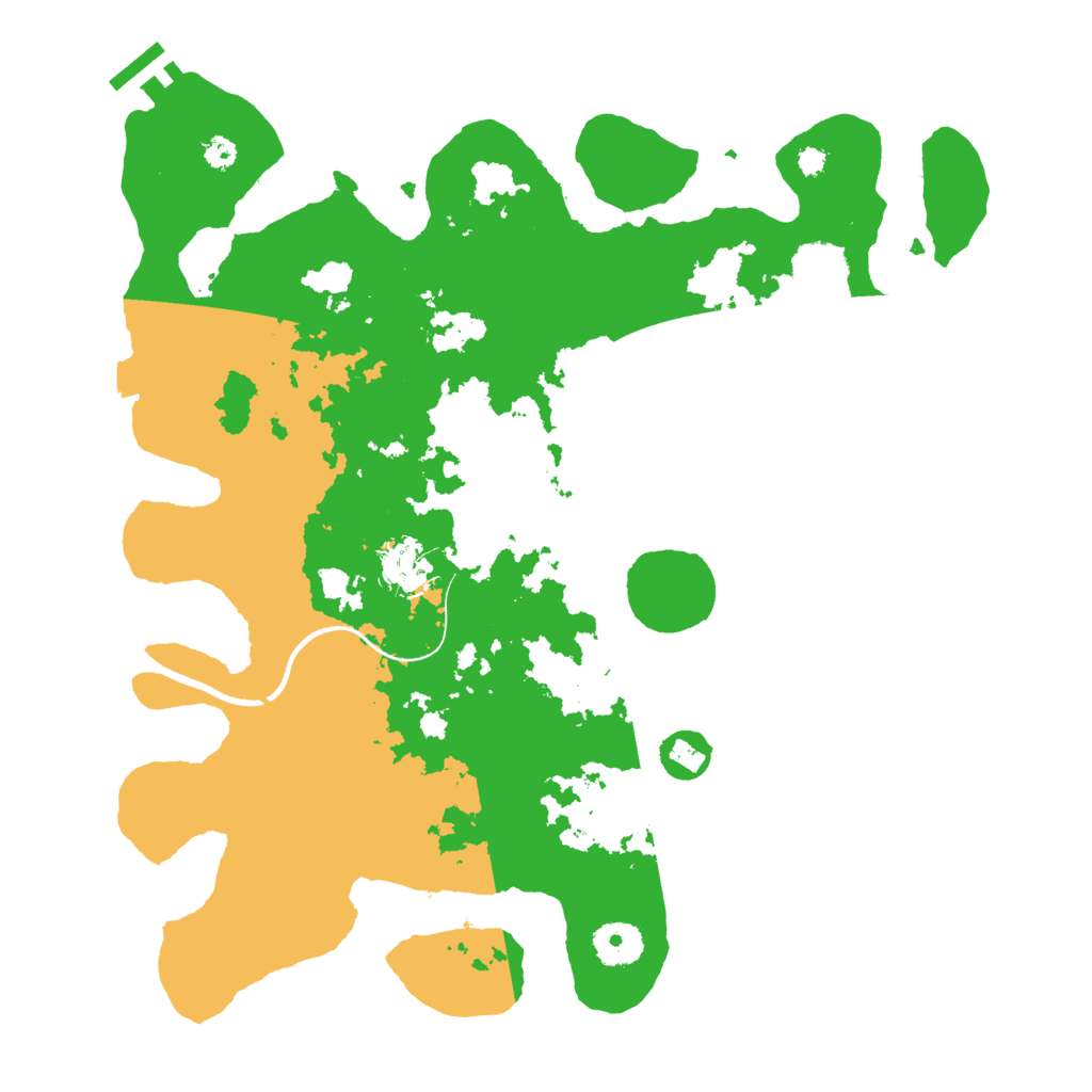 Biome Rust Map: Procedural Map, Size: 3500, Seed: 202028065