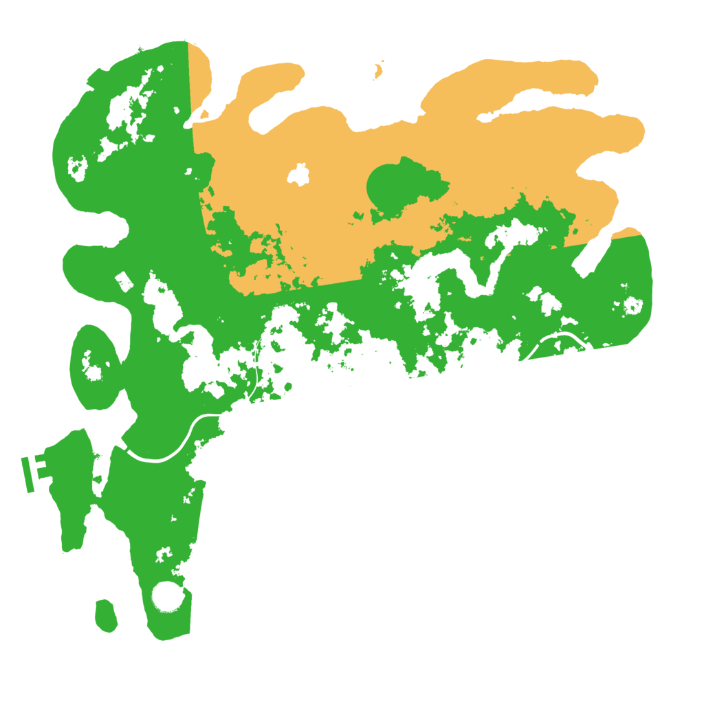 Biome Rust Map: Procedural Map, Size: 4000, Seed: 881988441