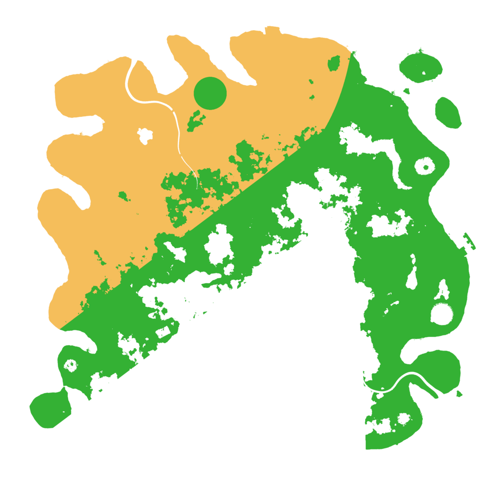 Biome Rust Map: Procedural Map, Size: 4000, Seed: 988146448