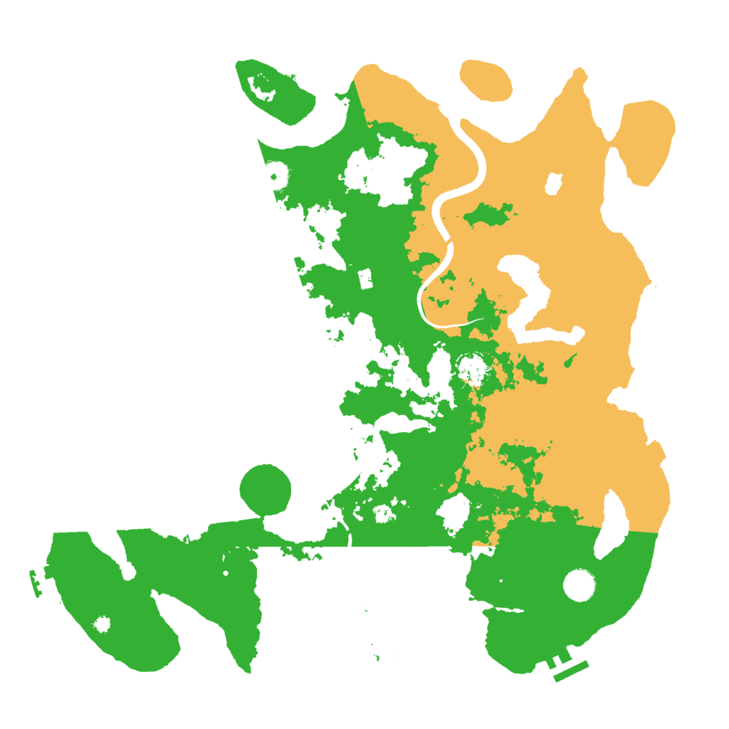 Biome Rust Map: Procedural Map, Size: 4000, Seed: 88028464