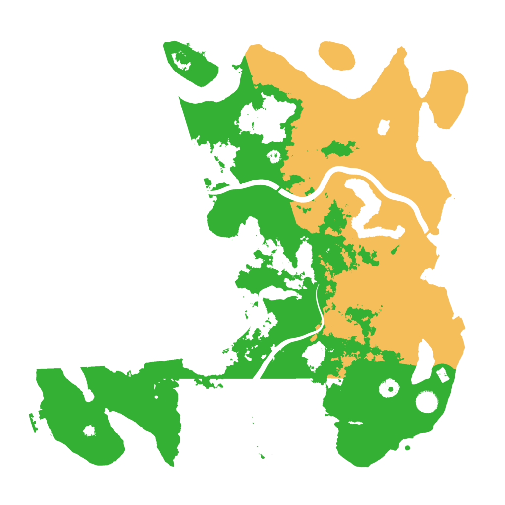 Biome Rust Map: Procedural Map, Size: 4000, Seed: 88028464