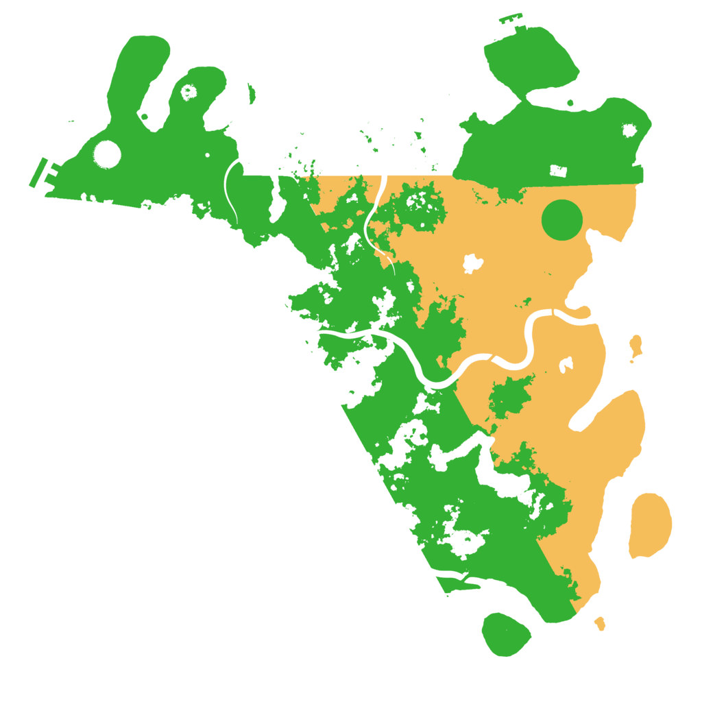 Biome Rust Map: Procedural Map, Size: 4500, Seed: 1783420680