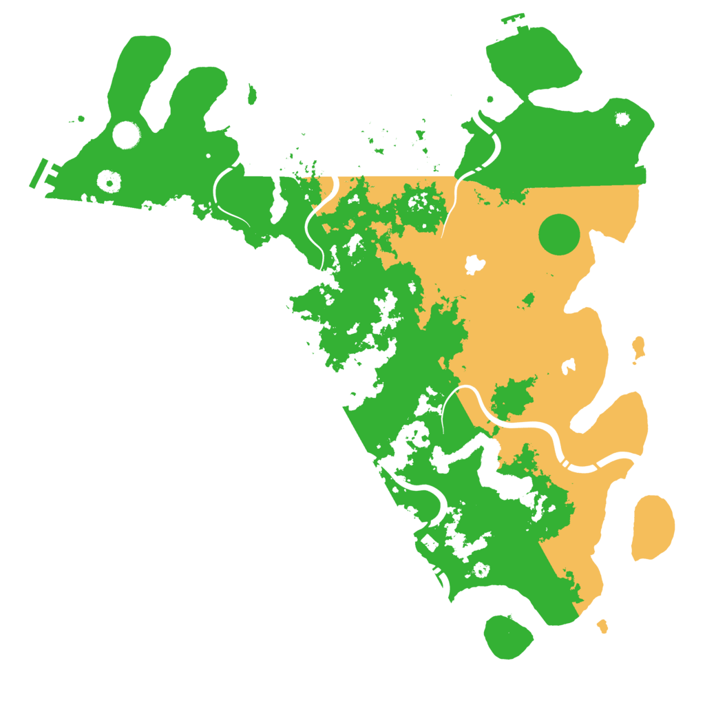 Biome Rust Map: Procedural Map, Size: 4500, Seed: 1783420680