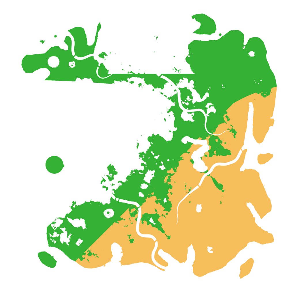 Biome Rust Map: Procedural Map, Size: 4500, Seed: 1142817963