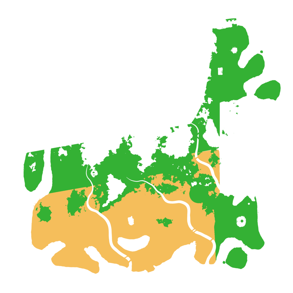 Biome Rust Map: Procedural Map, Size: 4250, Seed: 1949170034