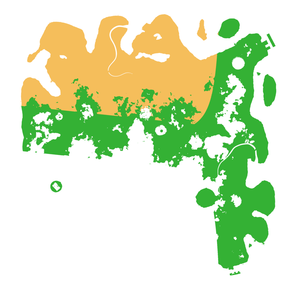 Biome Rust Map: Procedural Map, Size: 4250, Seed: 1851454133