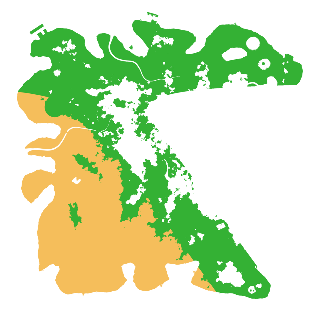 Biome Rust Map: Procedural Map, Size: 4250, Seed: 1466061014