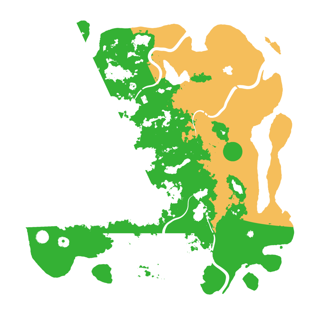 Biome Rust Map: Procedural Map, Size: 4250, Seed: 990985629