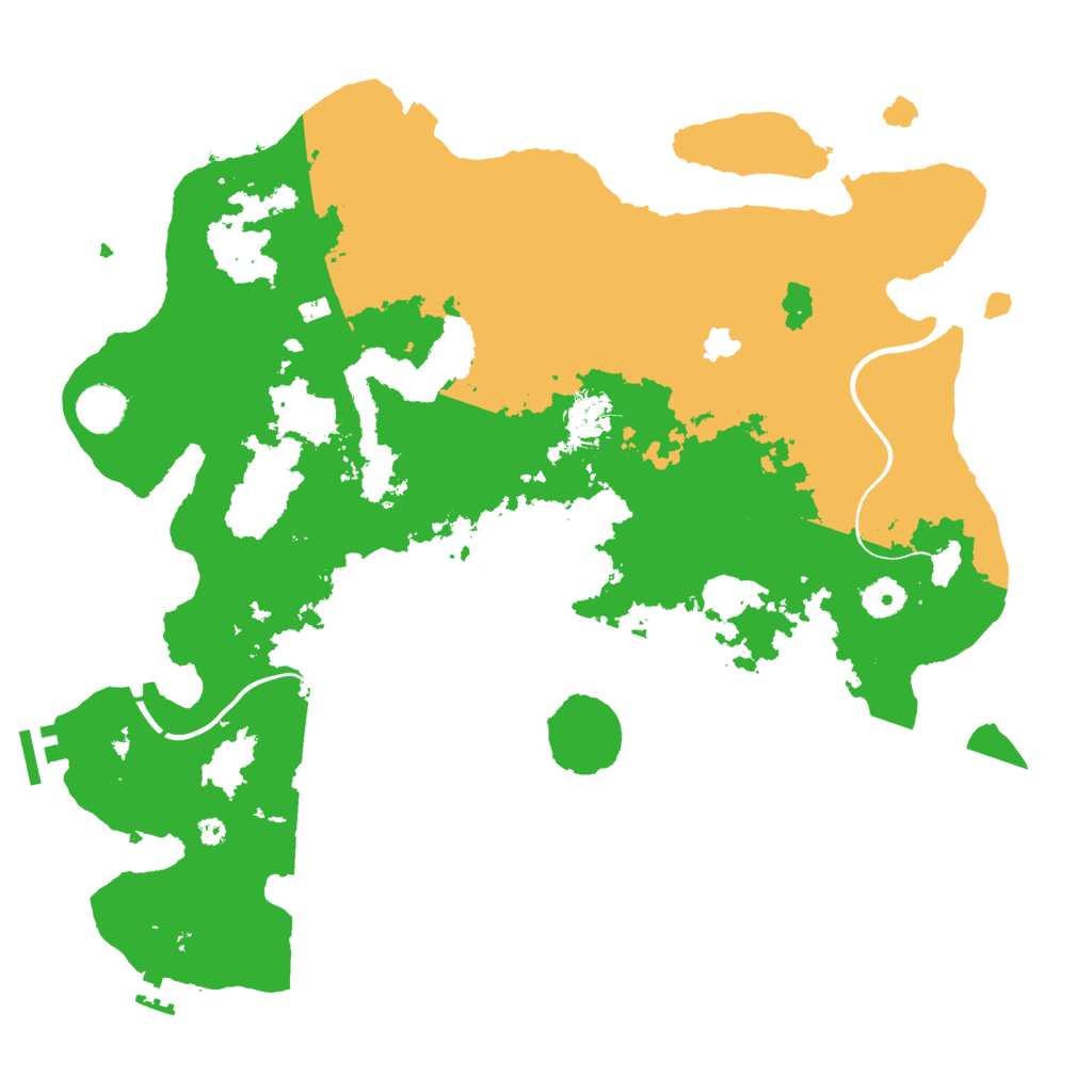 Biome Rust Map: Procedural Map, Size: 4000, Seed: 801202550