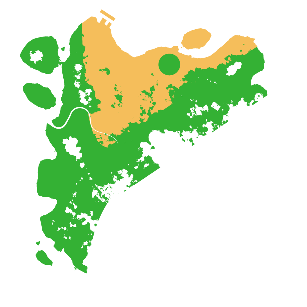 Biome Rust Map: Procedural Map, Size: 3750, Seed: 785230938