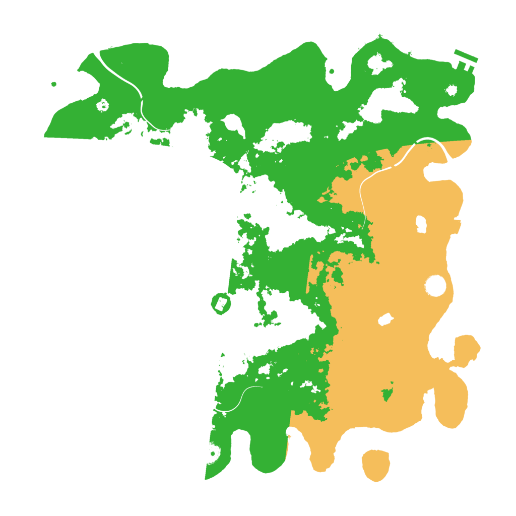 Biome Rust Map: Procedural Map, Size: 4250, Seed: 1797719546