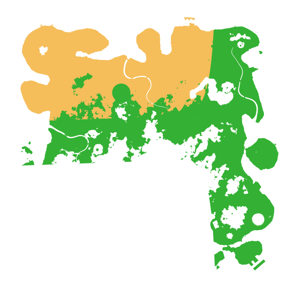 Biome Rust Map: Procedural Map, Size: 4250, Seed: 143893962