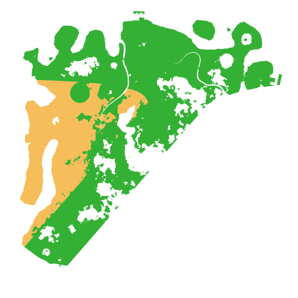 Biome Rust Map: Procedural Map, Size: 4000, Seed: 925107711