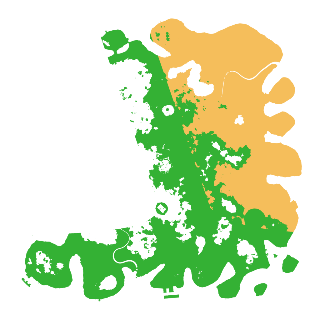 Biome Rust Map: Procedural Map, Size: 4250, Seed: 2073433633