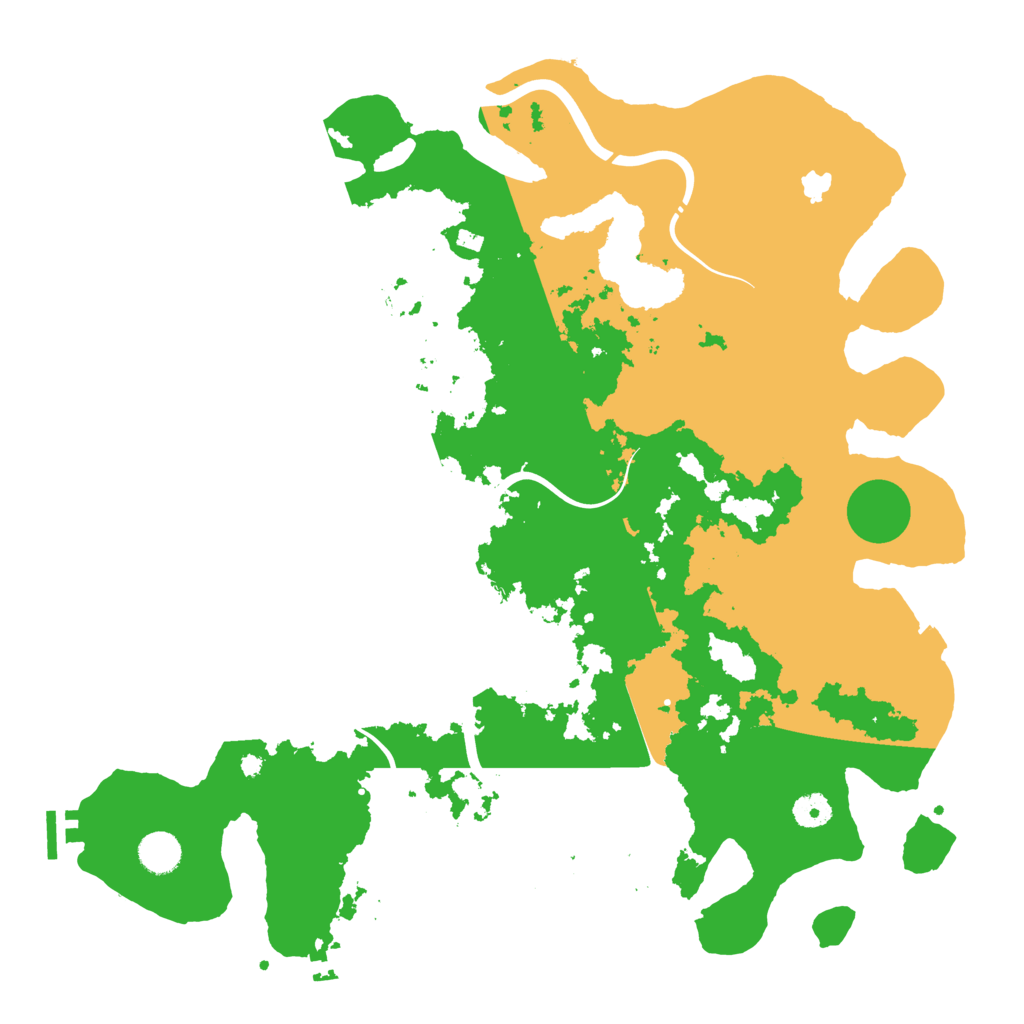 Biome Rust Map: Procedural Map, Size: 4250, Seed: 2073433633